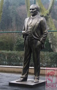 Polyester Atatürk heykeli yapımı